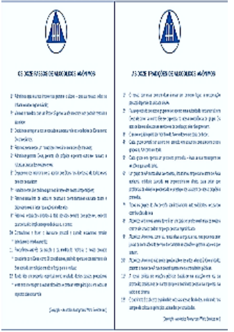 Cartazes Doze Passos - Doze Tradições (conjunto)