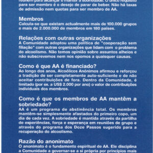 Uma Breve Noção de AA